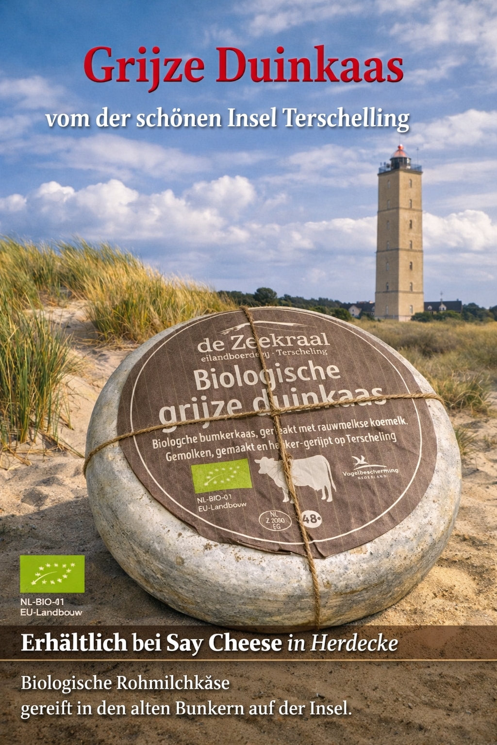 Grijze Duinen Insel Käse